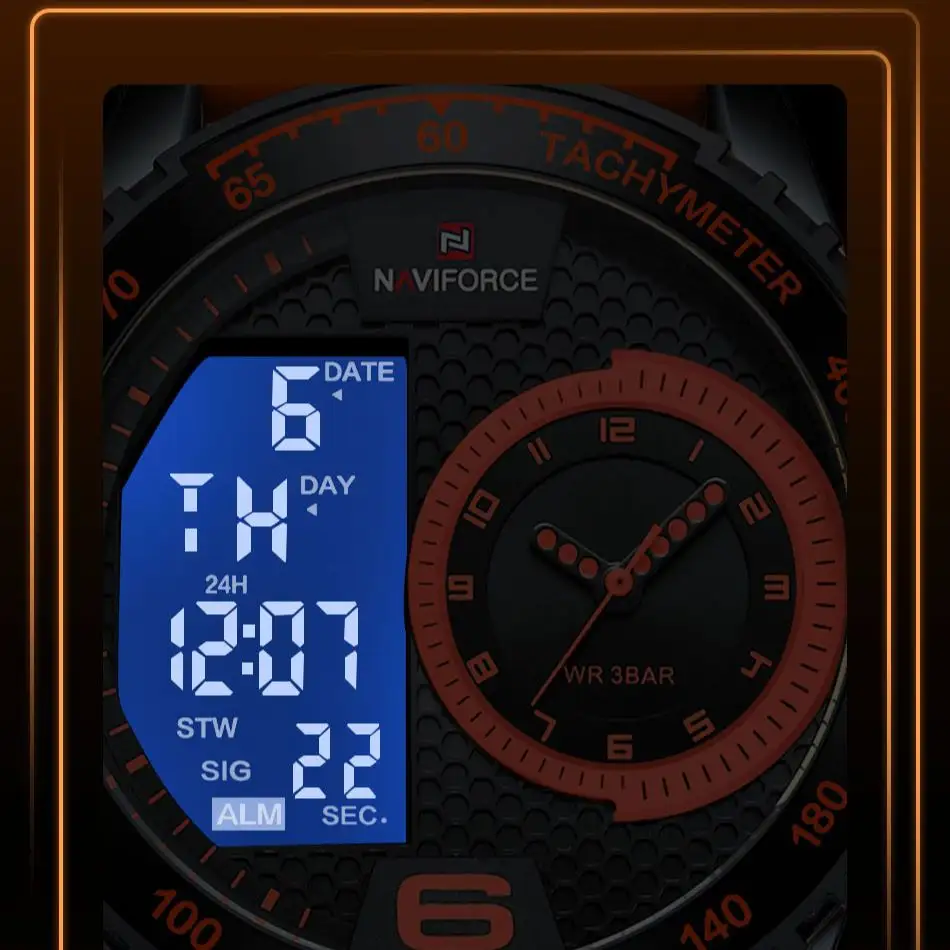 ساعت مچی عقربه‌ای مردانه نیوی فورس مدل NF9199BOO