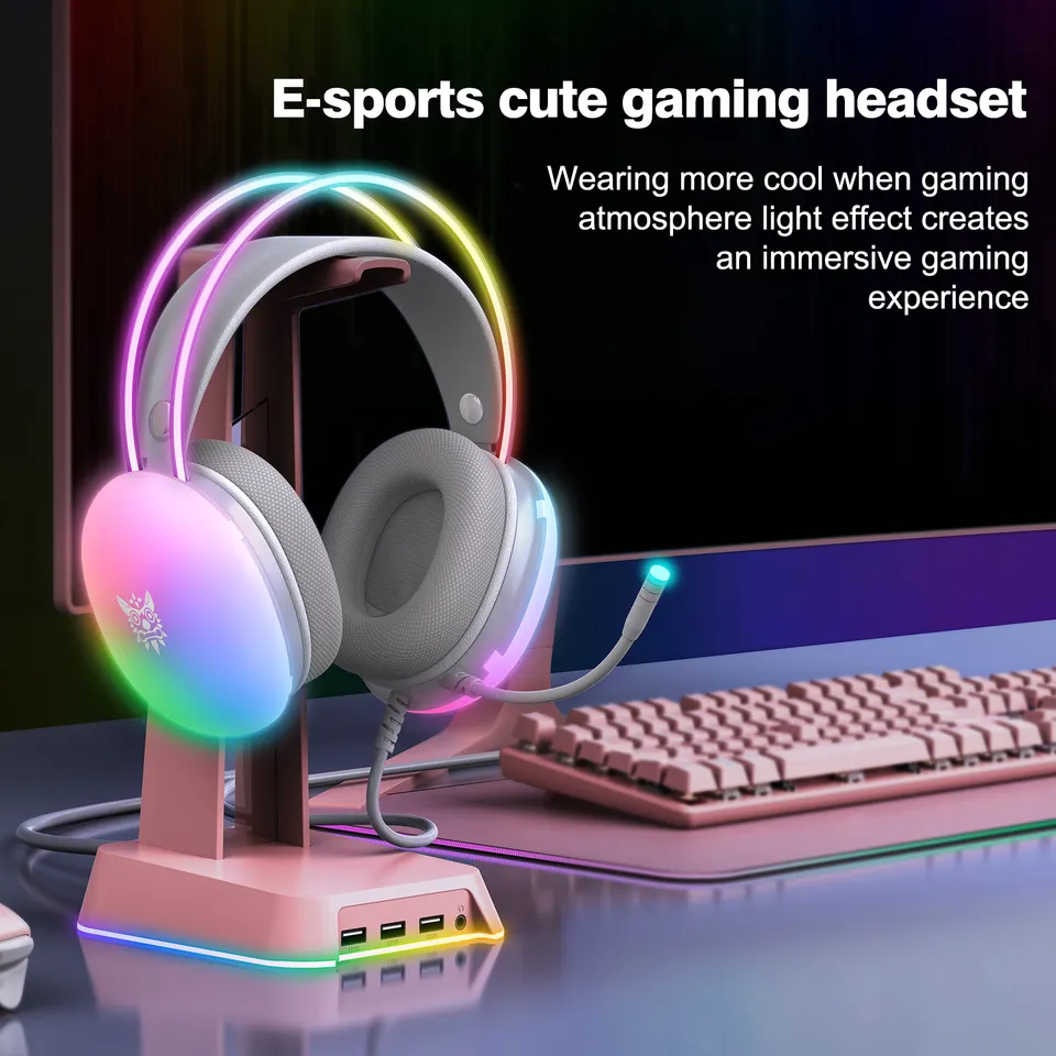 هدست مخصوص بازی اونیکوما مدل X25 RGB