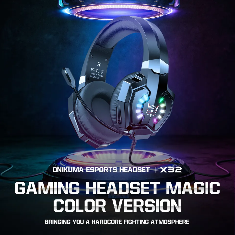 هدست مخصوص بازی اونیکوما مدل X32 RGB