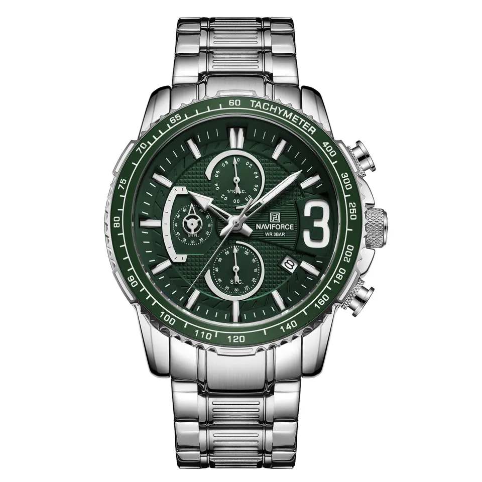 ساعت مچی عقربه‌ای مردانه نیوی فورس مدل NF8017SGN