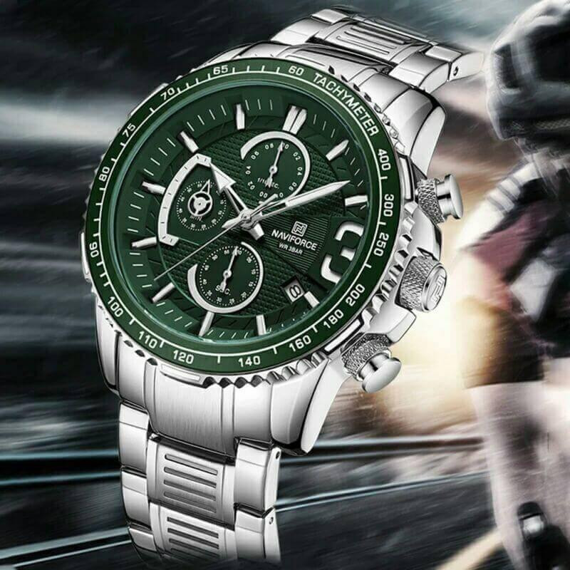 ساعت مچی عقربه‌ای مردانه نیوی فورس مدل NF8017SGN