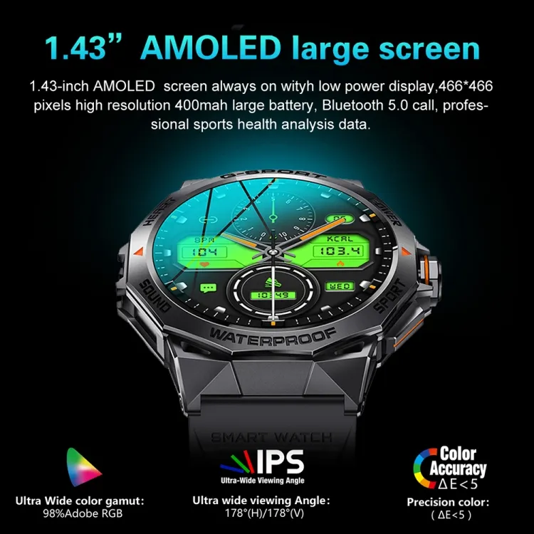 ساعت هوشمند مدل K62 Amoled