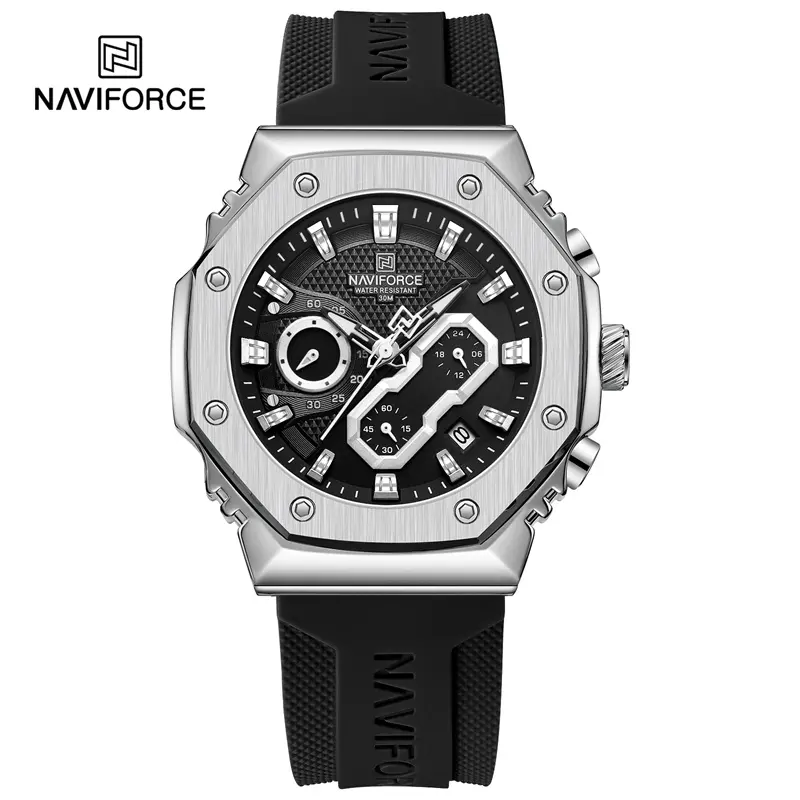 ست ساعت مچی عقربه ای زنانه و مردانه نیوی فورس مدل NF8035SBW