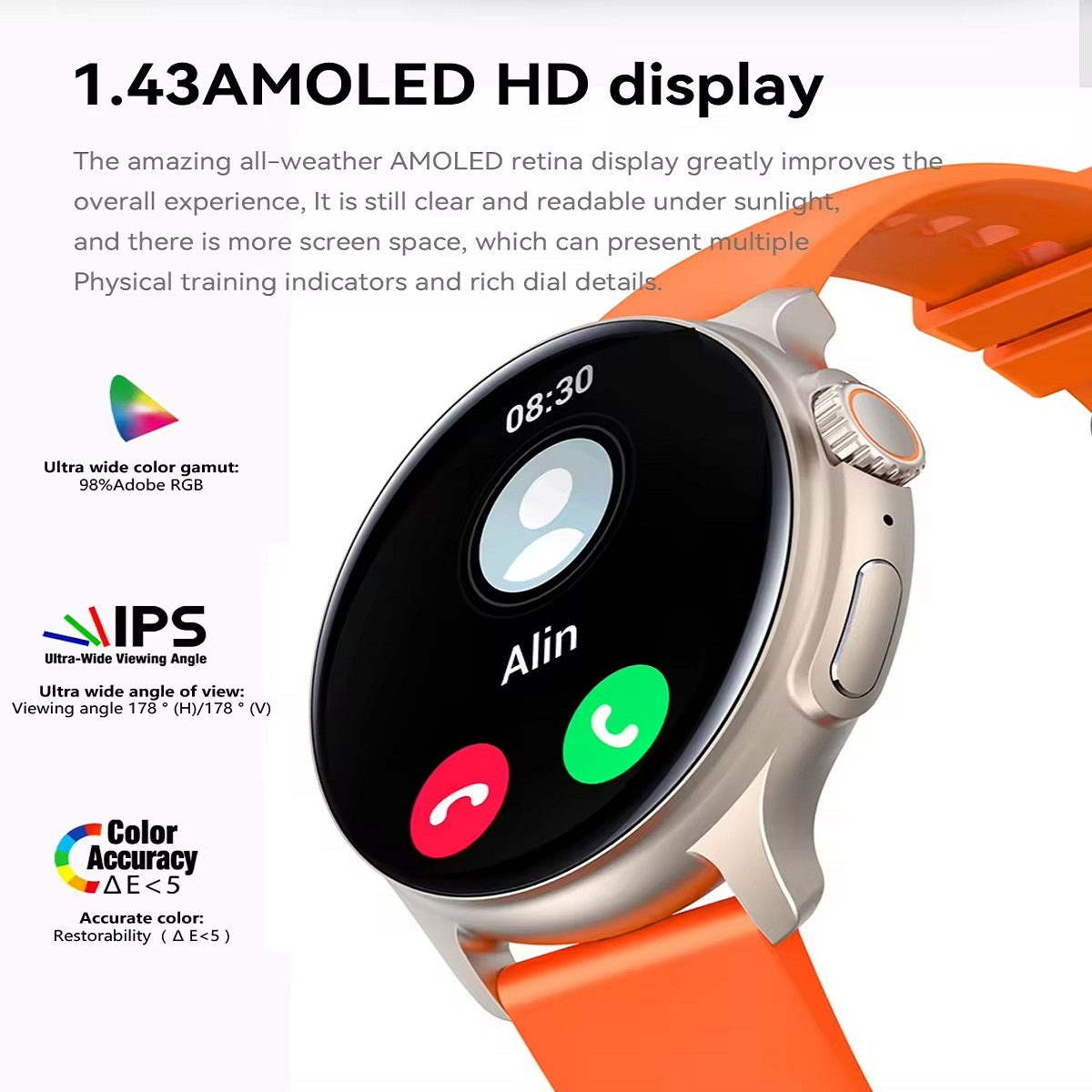 ساعت هوشمند مدل K58 Amoled