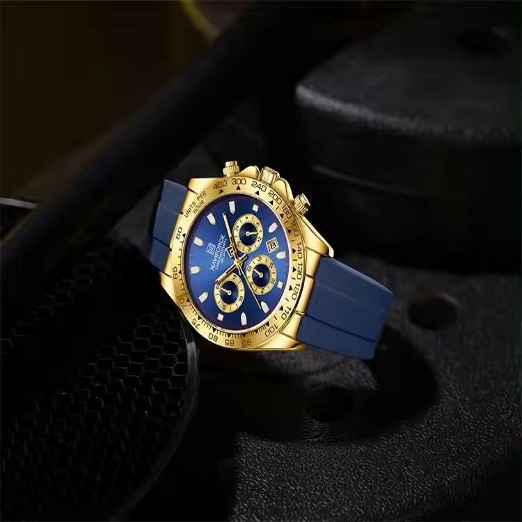 ساعت مچی عقربه‌ای مردانه نیوی فورس مدل NF8054GBEBE