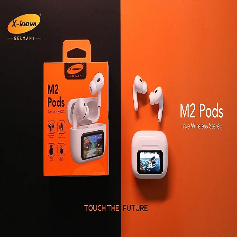 هندزفری بلوتوثی با صفحه نمایش M2 Pods X-inova