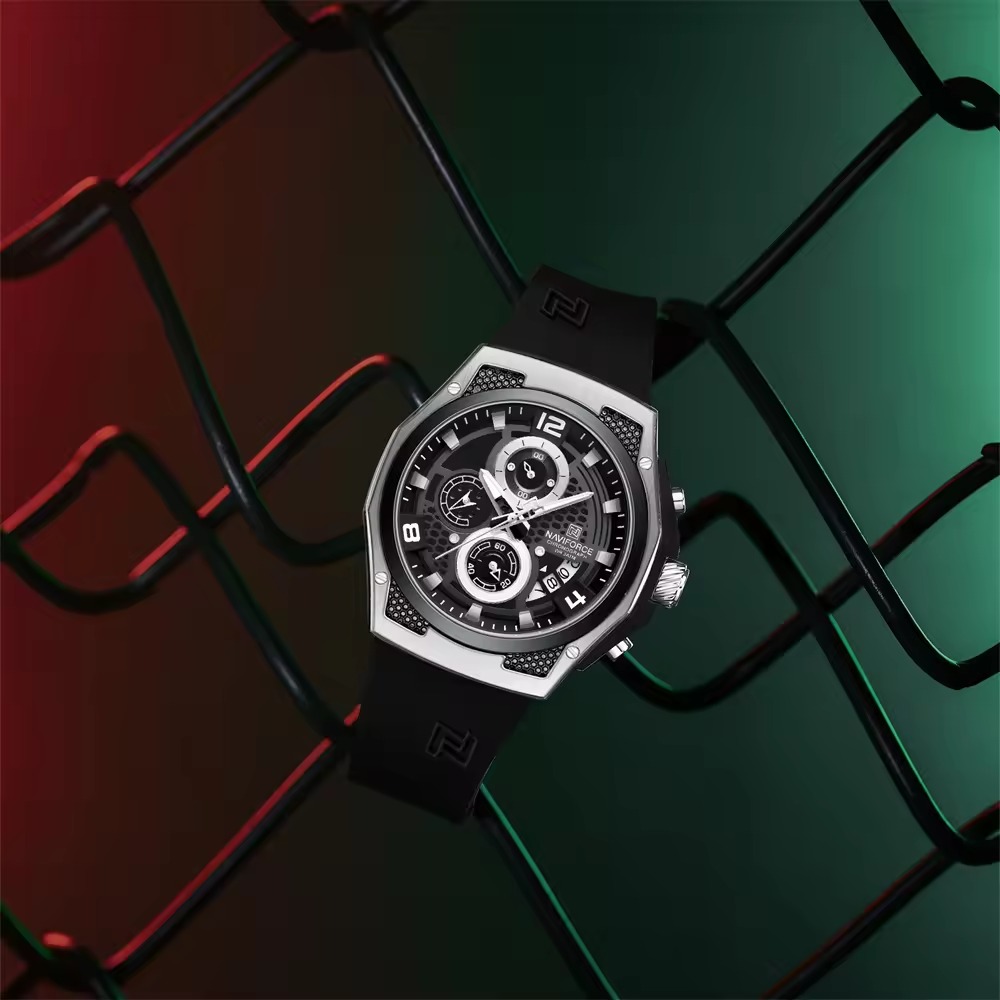 ساعت مچی عقربه‌ای مردانه نیوی فورس مدل NF8051SBB