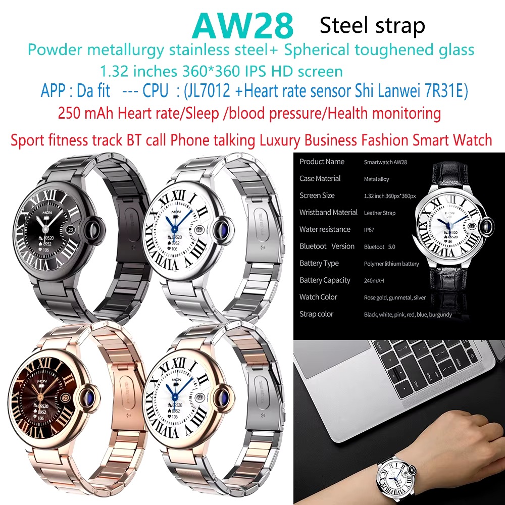 ساعت هوشمند مدل AW28