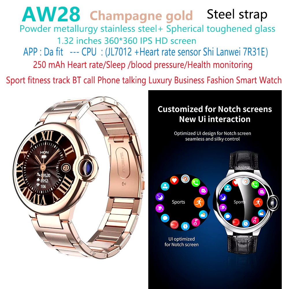 ساعت هوشمند مدل AW28