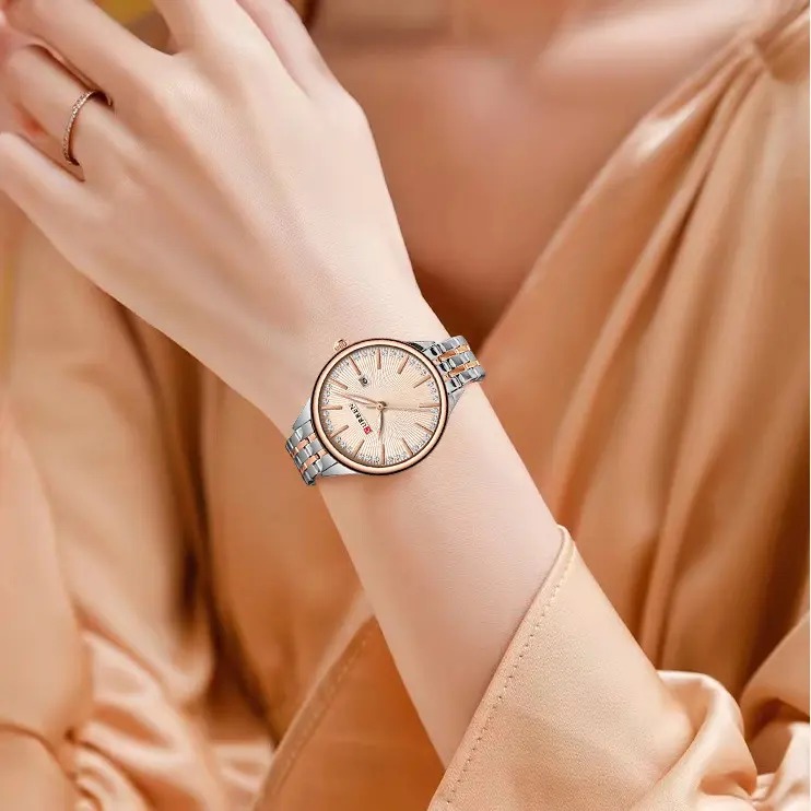 ساعت مچی عقربه‌ای زنانه کورن مدل 9099RGRG