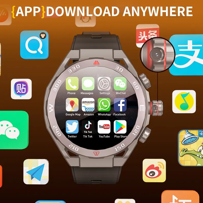 ساعت هوشمند سیمکارت خور مدل VP900 Amoled