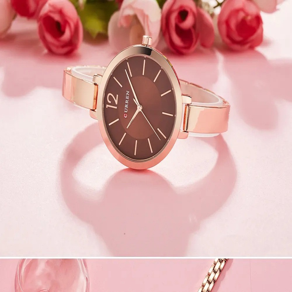 ساعت مچی عقربه‌ای زنانه کورن مدل 9012RGBNRG