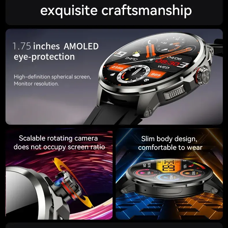 ساعت هوشمند سیمکارت خور مدل H99 Amoled
