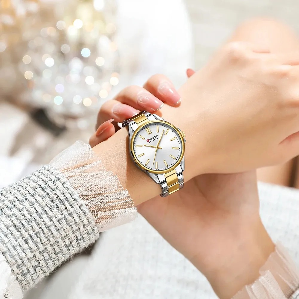 ساعت مچی عقربه‌ای زنانه کورن مدل 9090SGWS