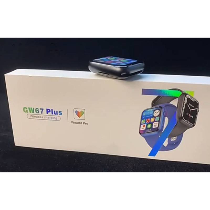ساعت هوشمند مدل GW67plus full screen